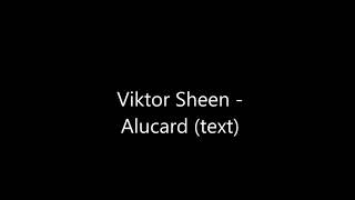 Viktor Sheen - Alucard (text)