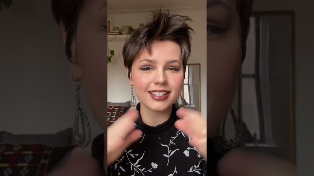 Easy Pixie Haircut Styling Tip For Days When Your Hair Is Flat Pixiehaircut Shorthair