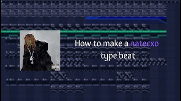 How to make a natecxo x che type beat for Closed Captions