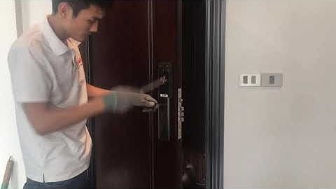 Lắp Đặt Khóa cửa Bosch Thông Minh Mã ID60 / Installation Smart Lock Bosch ID60