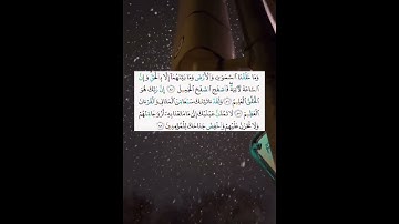 سورة الحجر  من أية ٨٥ الى أية ٨٨  تلاوة القارى هزاع البلوشي #قرآن #quran #قران_كريم #تلاوة_خاشعة
