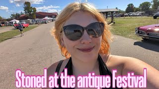Stoned at the Antique Fest.