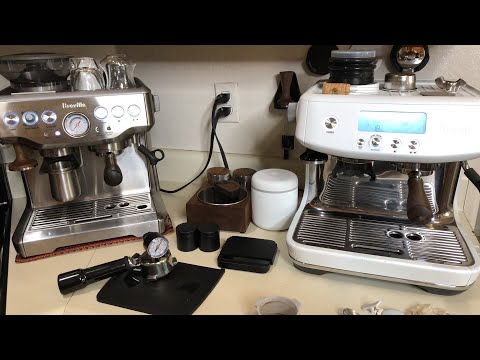 Ultimate Showdown - IMS Breville Barista Express vs.Stock Barista Pro | 9 Bar Test