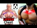 BEST 6 EXERCISES "UPPER CHEST" Workout 🔥