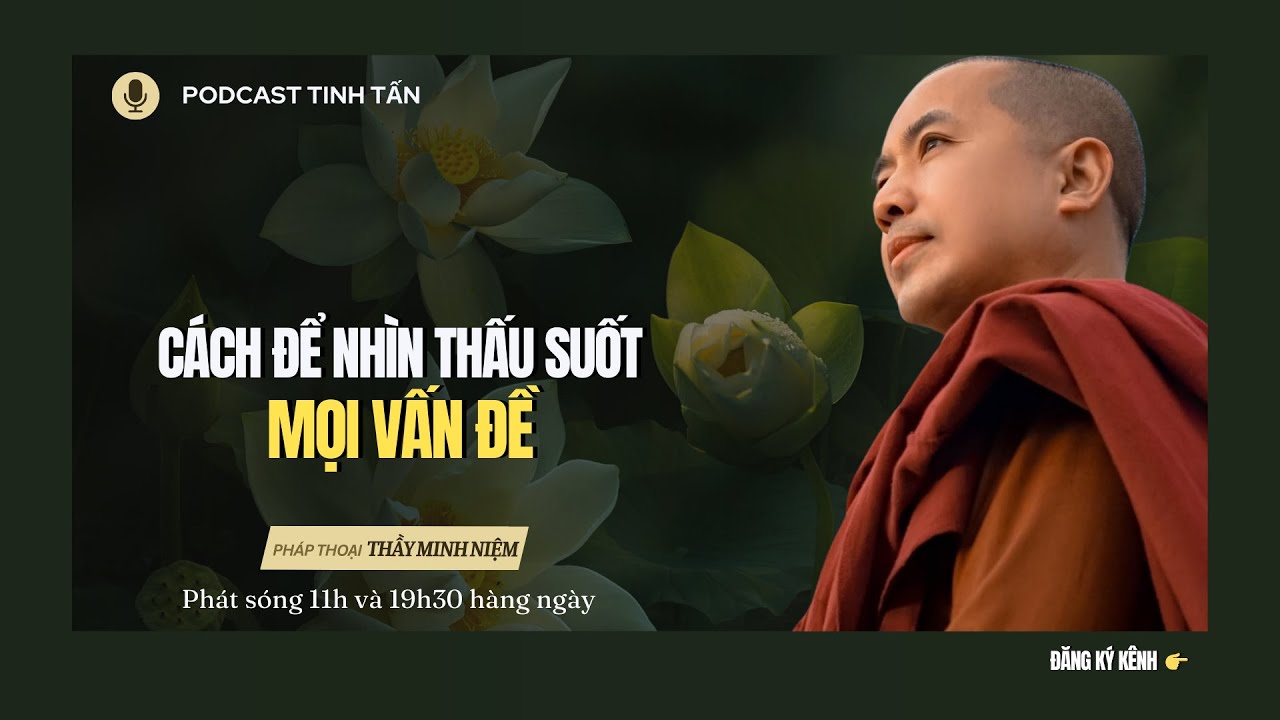 Outline Video Cách Để Nhìn Thấu Suốt Mọi Vấn Đề | Thầy Minh Niệm | Tinh Tấn