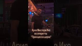 Ария Мистера Икс из оперетты "Принцесса цирка" #вокал