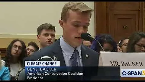 ACC President Benji Backer Testifies Before Congress