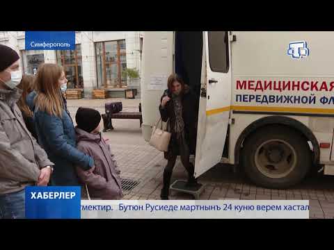 В Симферополе работал передвижной флюорограф