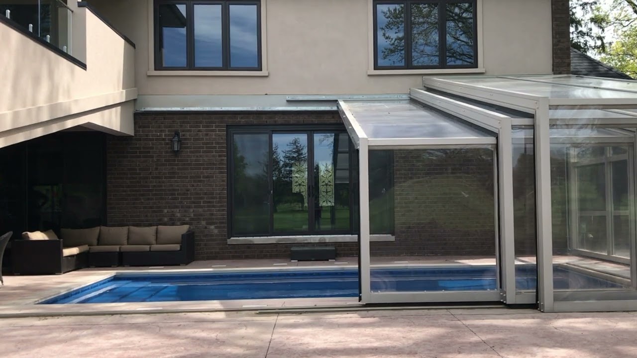 Covers in Play Automatic Retractable Swimming Pool Dome in Windsor, ON