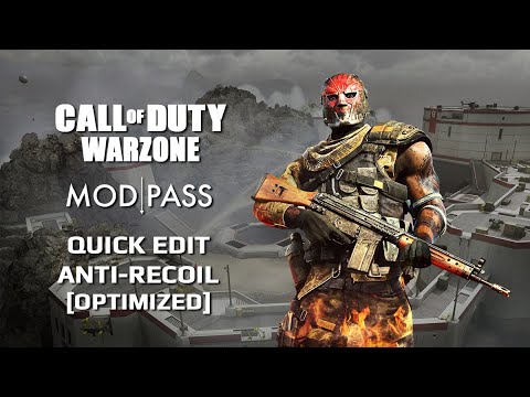 CALL OF DUTY WARZONE ★ QUICK EDIT ANTI-RECOIL [OPTIMIZED] ◀ MOD PASS ▶ (PART 5)