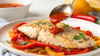 Even Fish Haters Love This Recipe | Mediterranean Branzino With Crispy Potatoes | Easy Recipe
