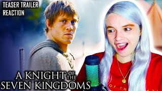 A Knight of the Seven Kingdoms | Teaser Trailer REACTION