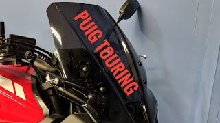 Puig Touring Windscreen Install Yamaha MT-09 | How To