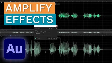 Adobe Audition Amplify & Channel Mixer Effects