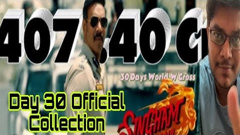 SINGHAM AGAIN DAY 30 COLLECTION | SINGHAM OFFICIAL BOX OFFICE COLLECTION WORLDWIDE TOTAL OVERSEAS |