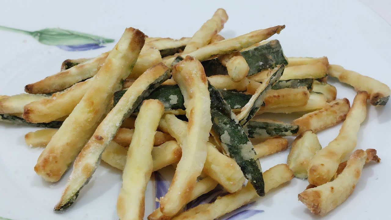 STICK DI ZUCCHINE / FRIGGITRICE AD ARIA / STREPITOSE /RICETTA FACILE