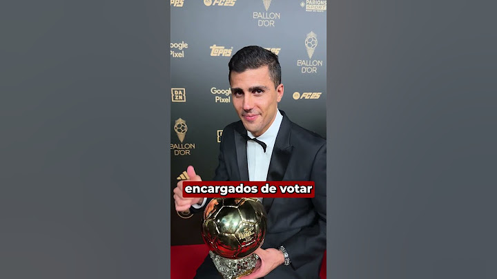 “Gané el Balón de Oro por CONSISTENCIA”