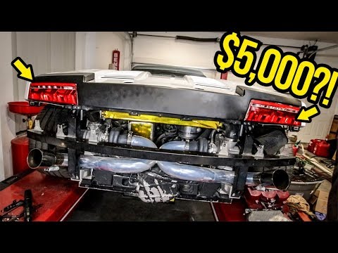 Here&rsquo;s Why My Cheap Lambo&rsquo;s Tail Lights Cost $5,000+ (And Why You Should NEVER Pay That Much!)