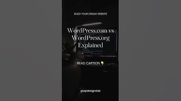 WordPress.com vs WordPress.org – What’s the Difference? #wordpress #wordpresswebsite #wordpressorg