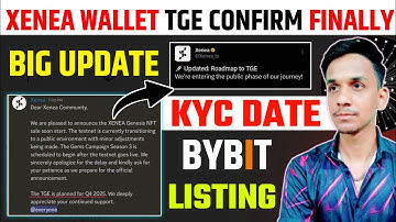 ⛏️ Xenea Wallet New Update 🚀Xenea Airdrop Tge Date | Xenea Wallet Kyc Verification || Xenea Listing