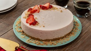 Receta de cheesecake de fresa sin horno | kiwilimón recetas by Kiwilimón 32,209 views 4 weeks ago 1 minute, 22 seconds