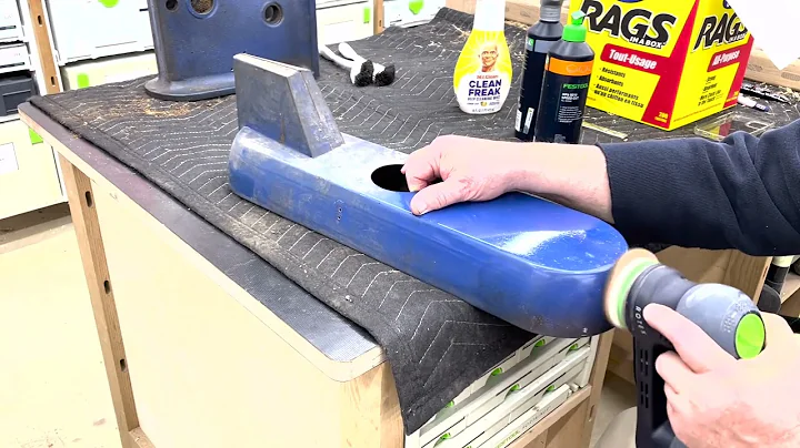 Buffing Out Old Paint on Vintage Machinery