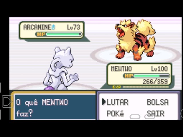 Pokemon FireRed (Mewtwo Battle)