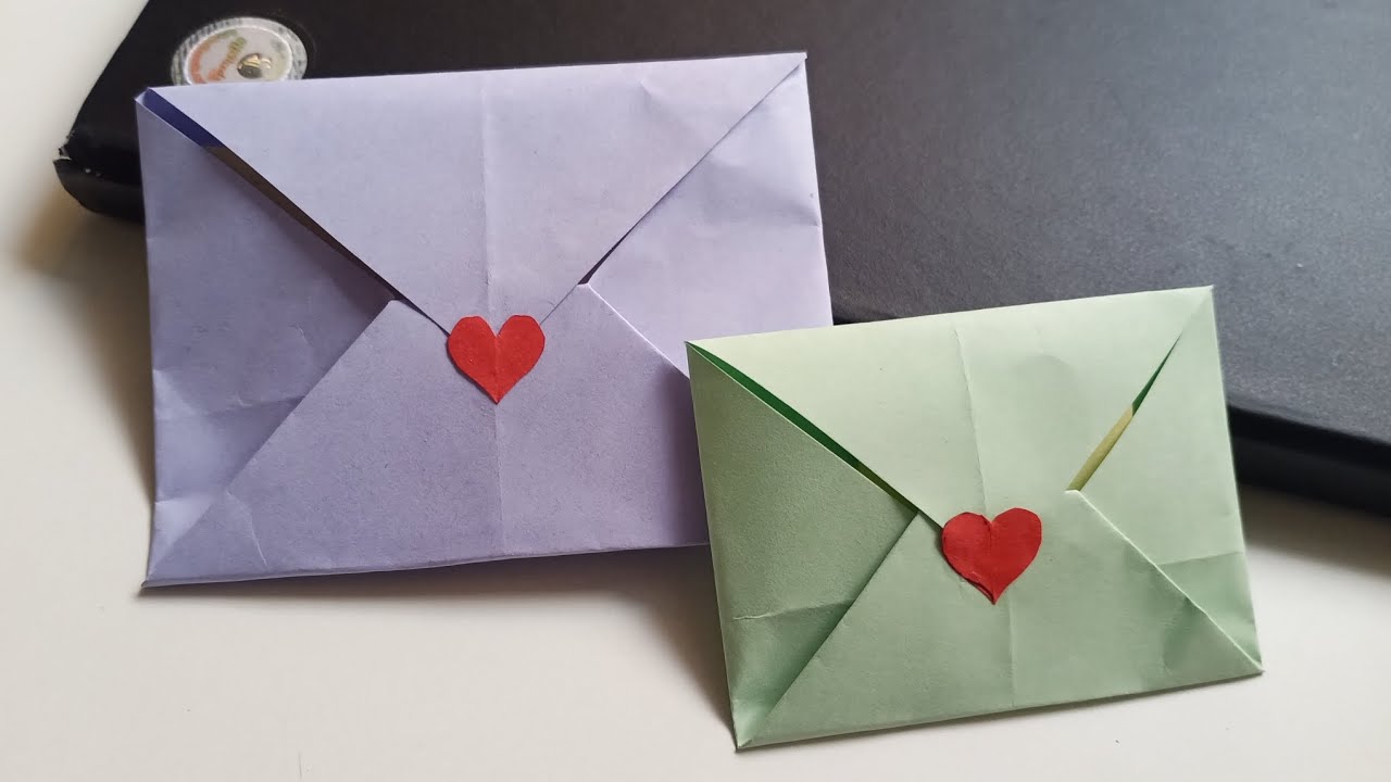 How to make Envelope Mini paper Envelope Easy to make paper envelope YouTube
