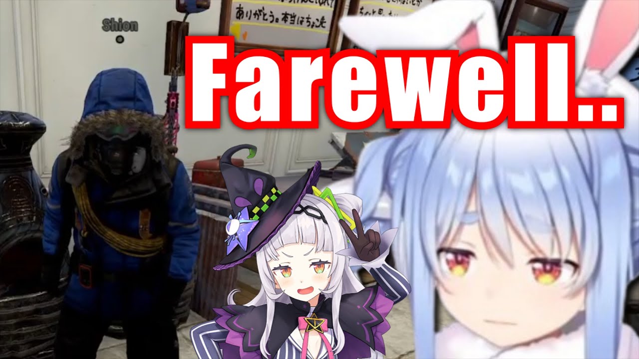 Shion Came Online Just To Bid Farewell To Pekora【Hololive】