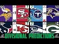 NFL Divisional playoffs Predictions 2020 - YouTube