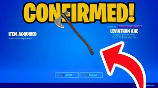 LEVIATHAN AXE CONFIRMED RETURN RELEASE DATE in FORTNITE ITEM SHOP! (Leviathan Axe Pickaxe Back)