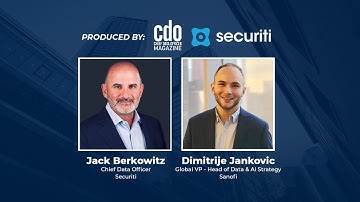 How Sanofi is Using AI to Transform the Pharma Value Chain | Dimitrije Jankovic + Jack Berkowitz