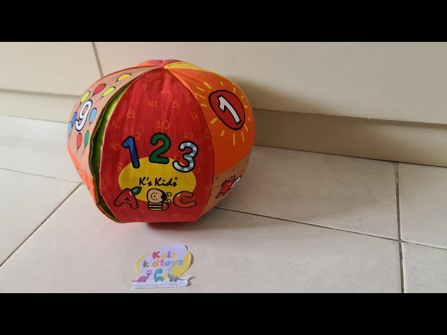 Melissa & Doug Palla Parlante 2 In 1 Con Mini-Pad Scratch - Gioco Educativo Per Bambini, ABC E Numeri 1-10, Pannelli Reversibili