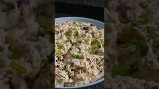 Easy Chicken Salad Recipe! #shorts #food #chickensalad #recipe
