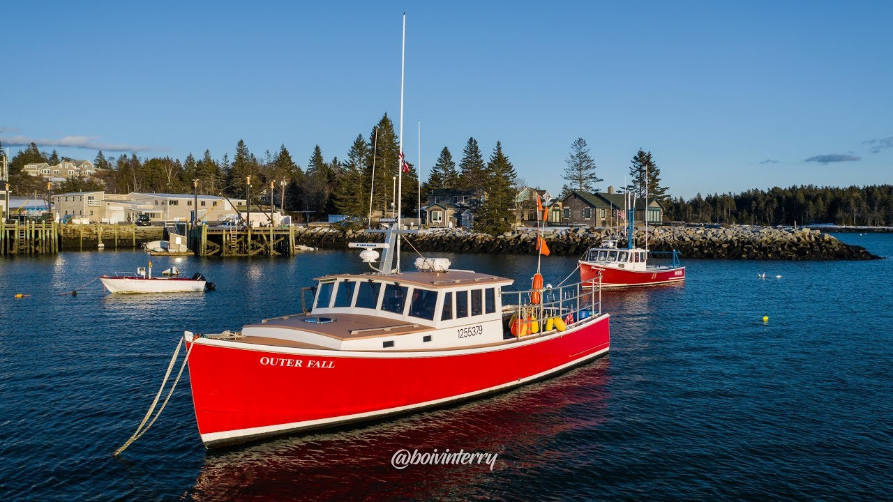 Winter Fleet Spruce Head Island, Maine YouTube