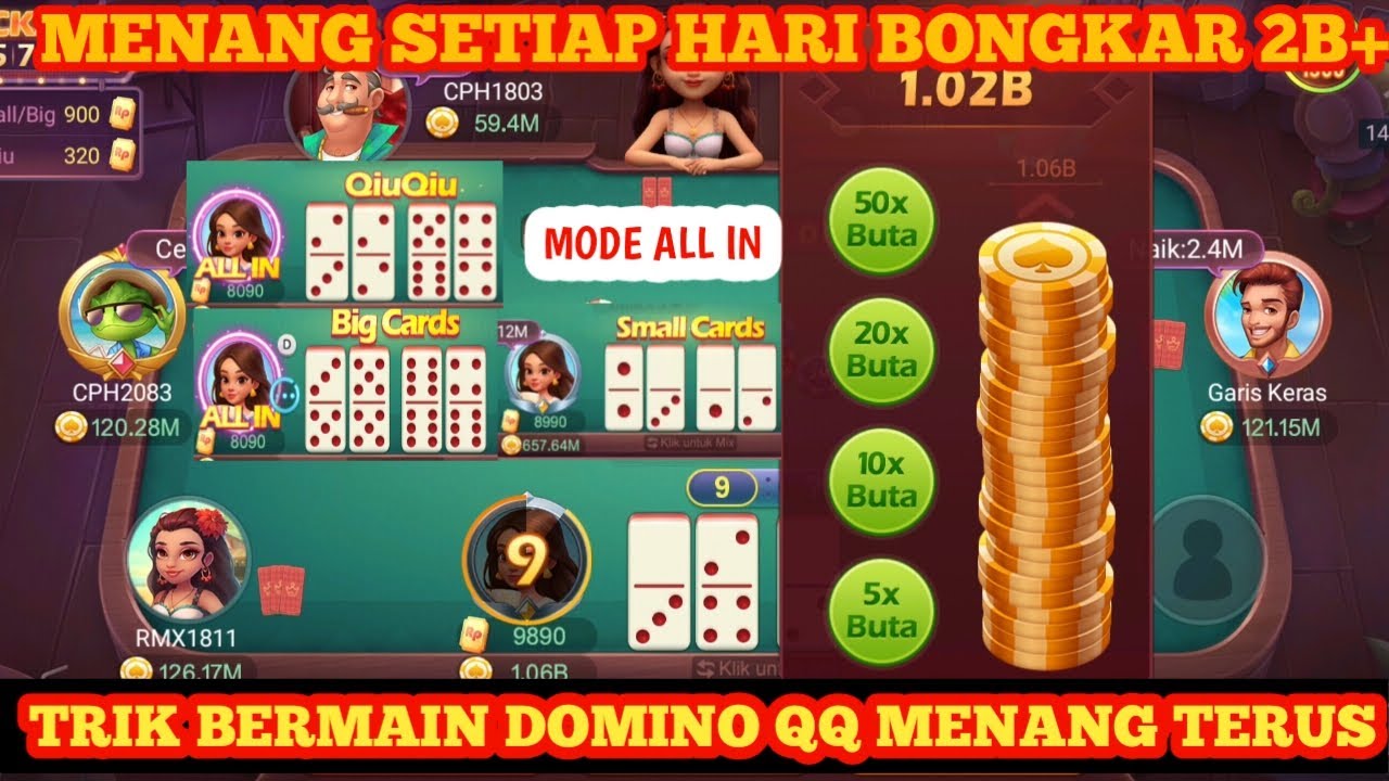 cara menang dominoqq