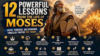 🔥 12 Powerful Lessons From The Life of Moses | Faith, Obedience & God’s Purpose 🙏📖