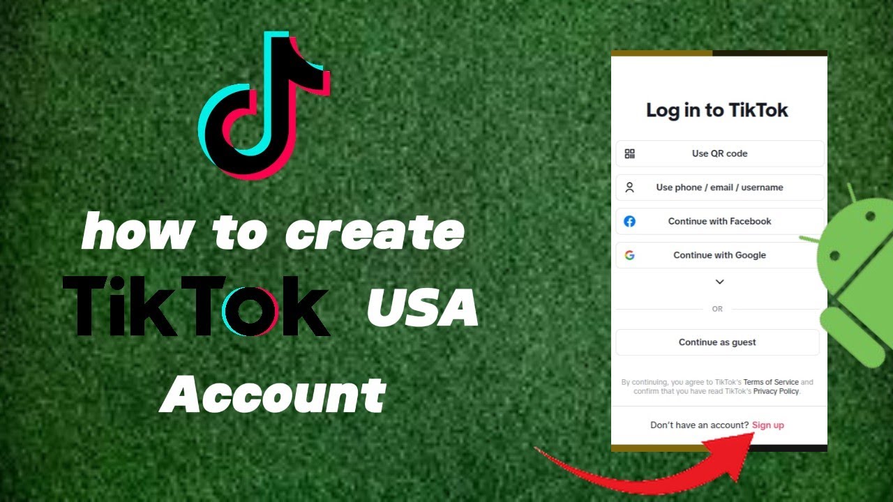 How To Create USA Tik tok Account in Pakistan | USA Tiktok account ...