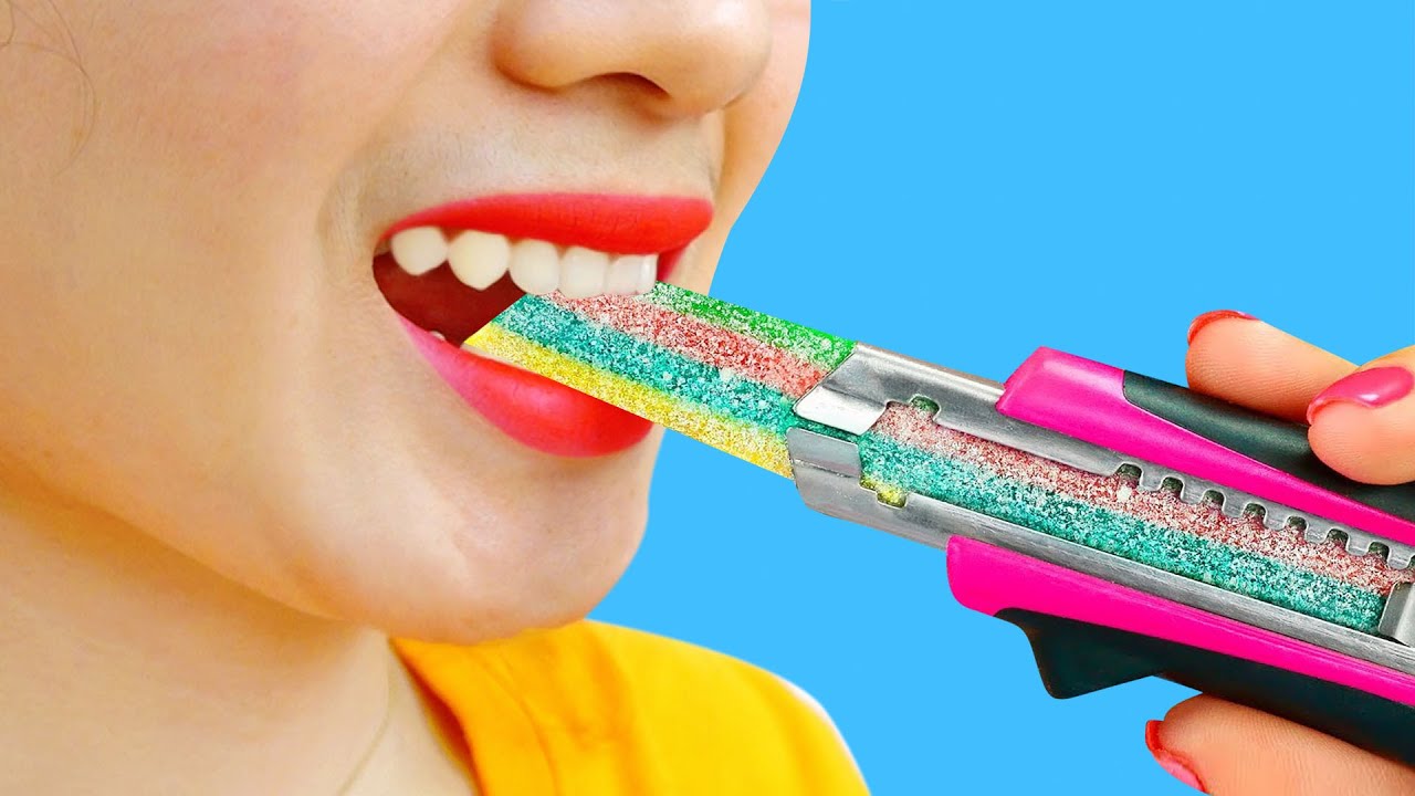 Weird Ways To Sneak Food Into Class ++ Funny Diy Pranks Back To School by Monkey Funny Easy Pranks