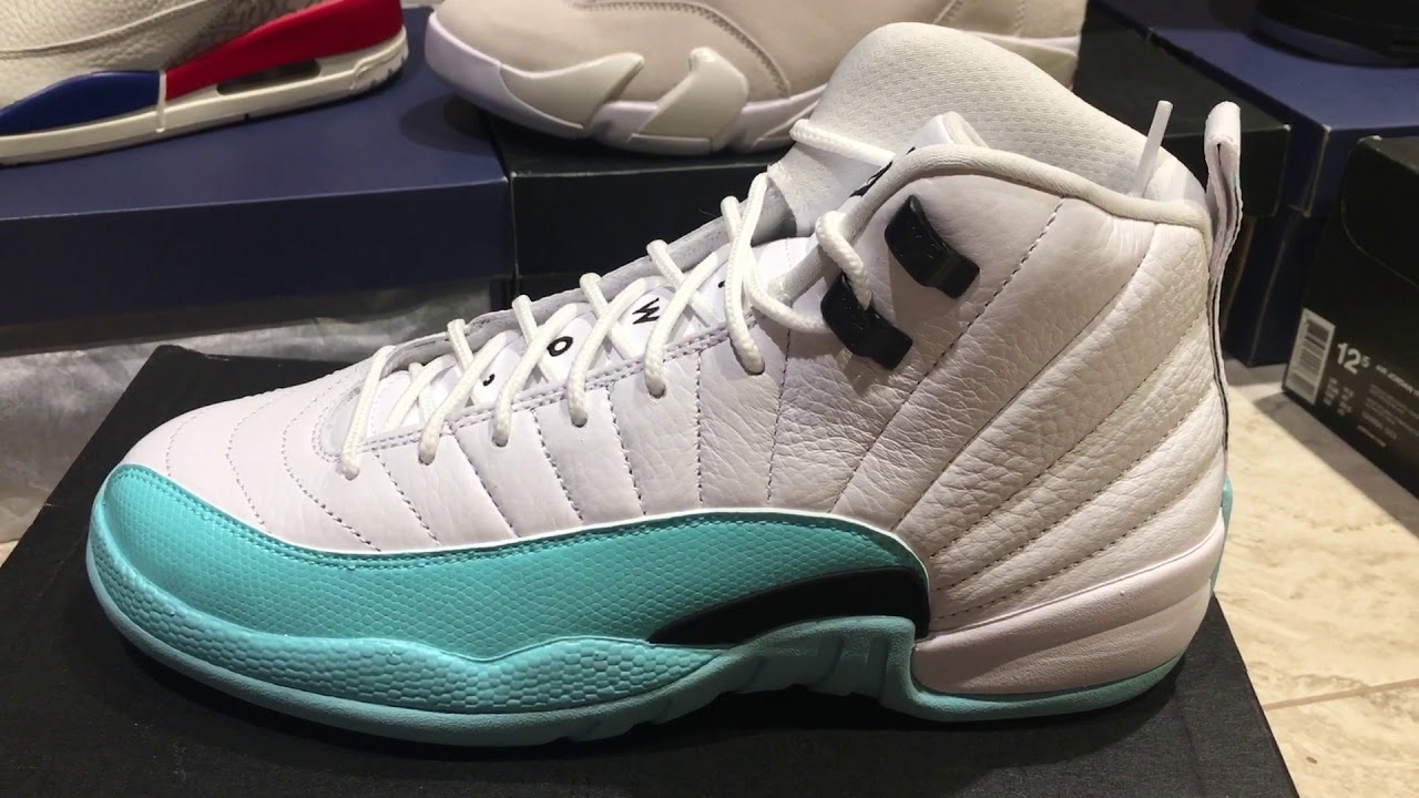 jordan 12 aqua