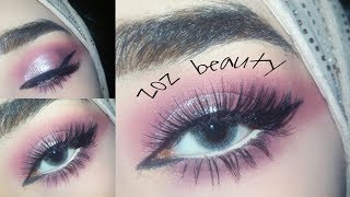 تتوريال مكياج للمناسبات قلتر وردي|?Makeup tutorial pink with a kalter