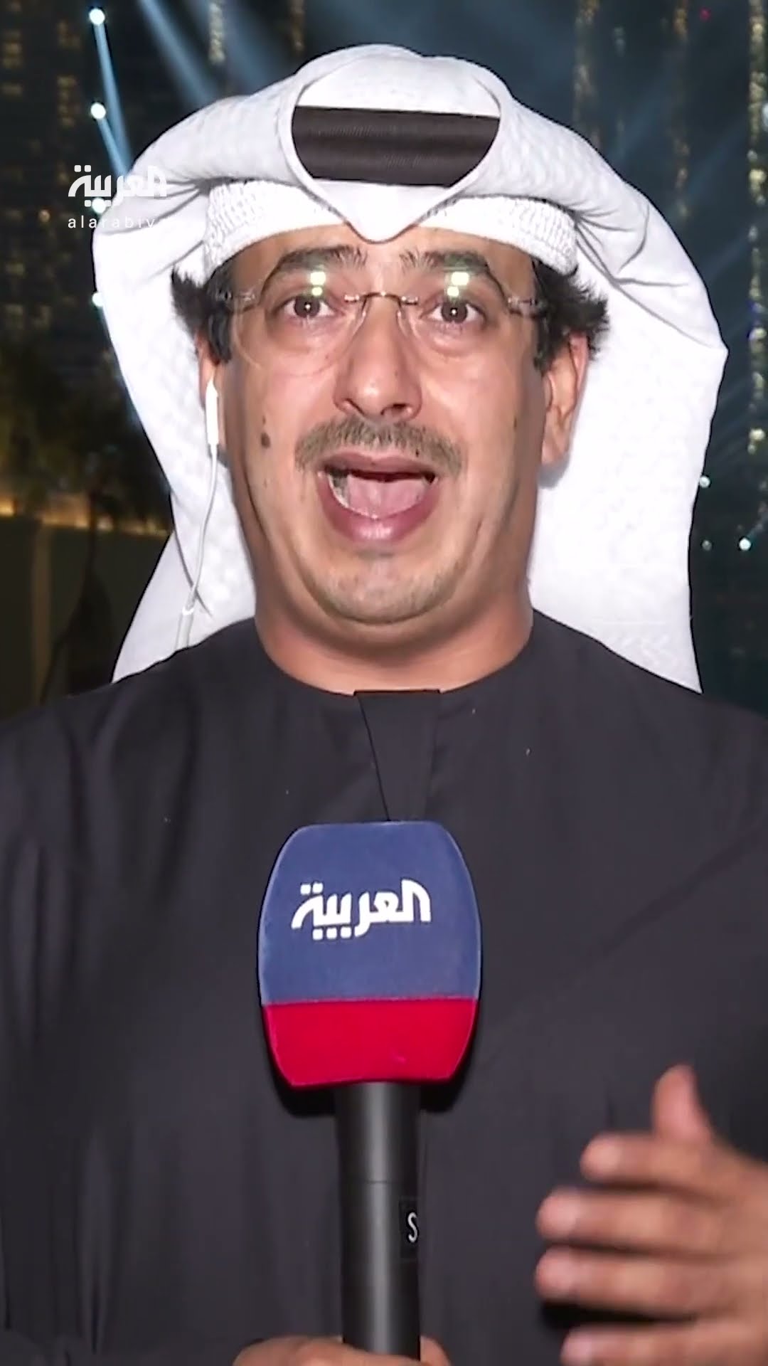مراسل العربية عبدالله المطوع يرصد الاحتفالات بالسنة الجديدة في دبي