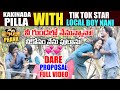 Love proposal prank with tiktok star nani  local boy nani latest pranks  kakinada pilla