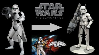 Star Wars Black Series Heavy Clone Trooper Custom