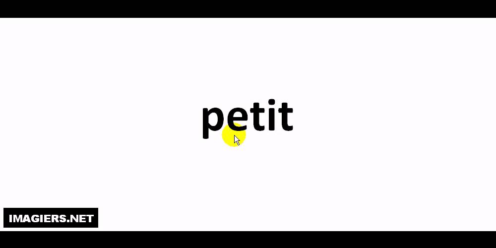French pronunciation = petit YouTube