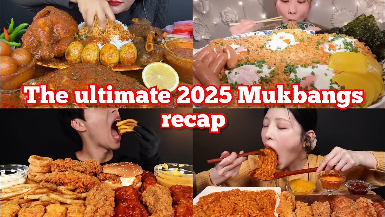 The ultimate 2025 mukbangs recap 