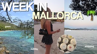 WEEK IN MALLORCA!! ✈️🌴☀️ *holiday, shopping, palma + more