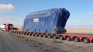 285 tons#ozbekiston#mercedesbenz#heavytransport