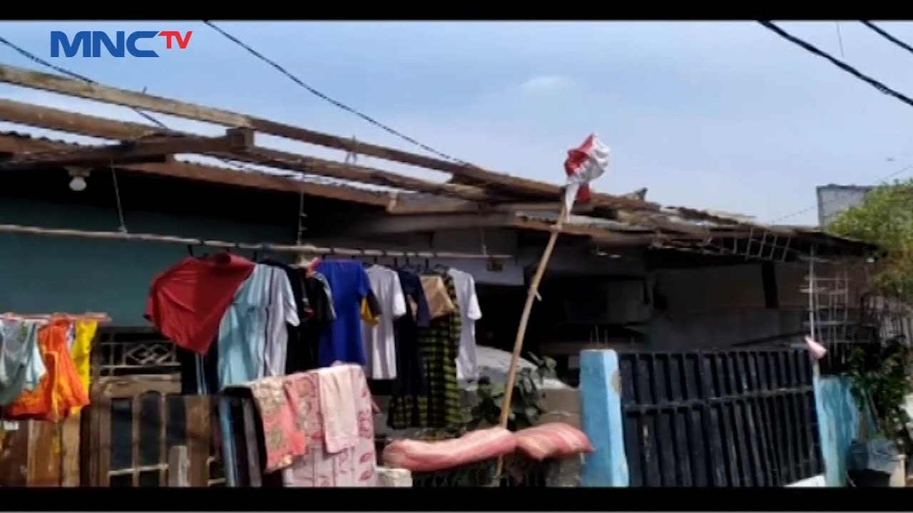 Puluhan Rumah di Jakarta Rusak Akibat Diterjang Angin Puting Beliung - LIS 21/10