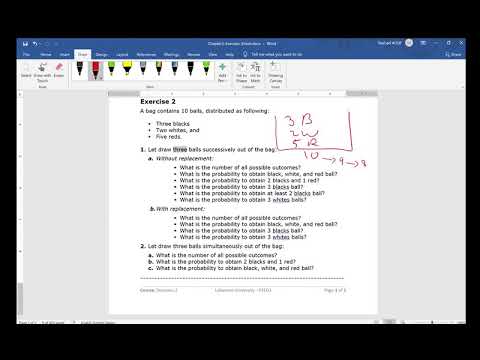 Chapter 2: Probability Exercises